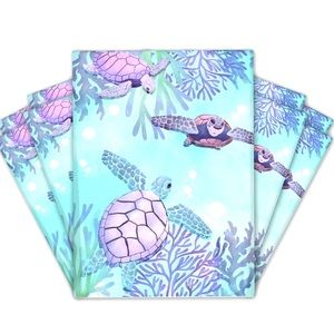 🐢 20 Designer colorful Sea Turtles Poly Mailer 10 x 13 inch